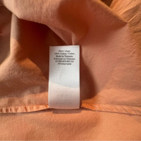 Everlane Riviera Long Sleeve Dress in Blush Pink Size L - Picture 14 of 15